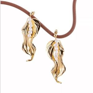 Cult Gaia Cultured Freshwater Pearl Leaf Drop Earrings new with box